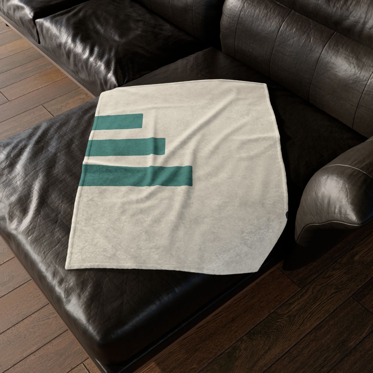 Sloping Trio With Distant Dot decorative home blankets