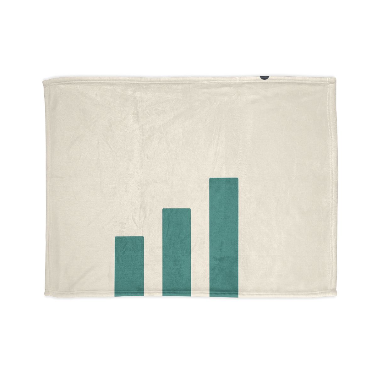Sloping Trio With Distant Dot decorative home blankets