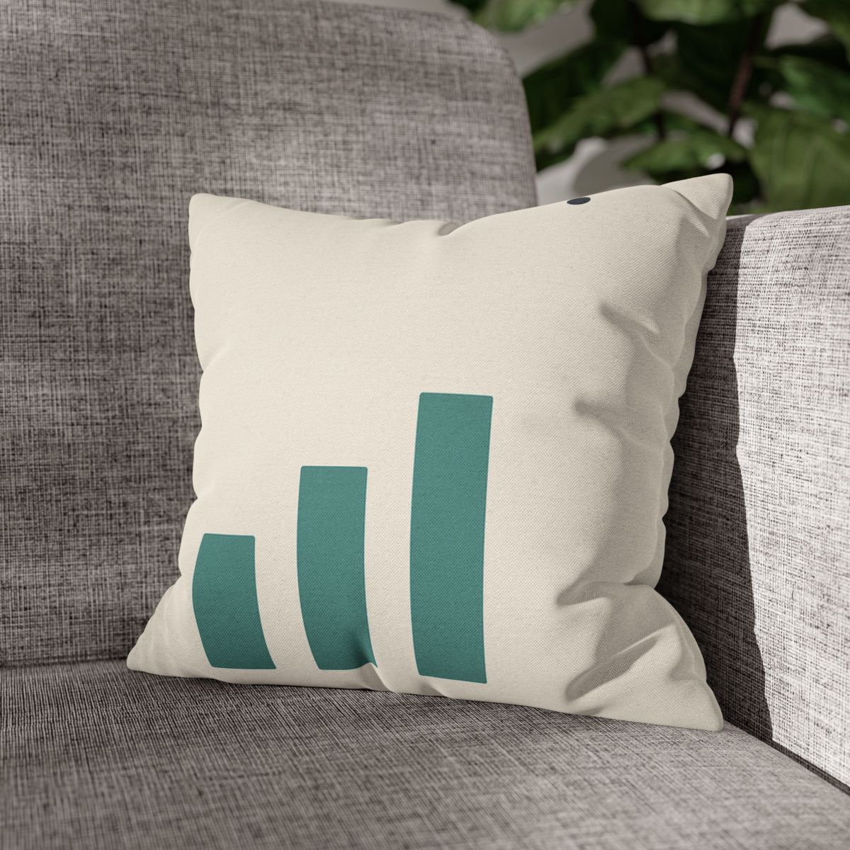 Sloping Trio With Distant Dot designer print pillow cases