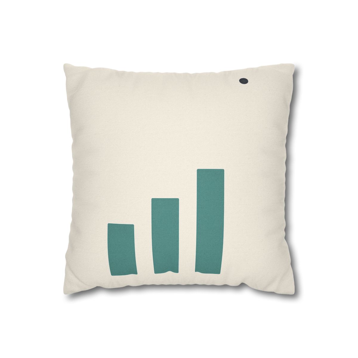 Sloping Trio With Distant Dot designer print pillow cases