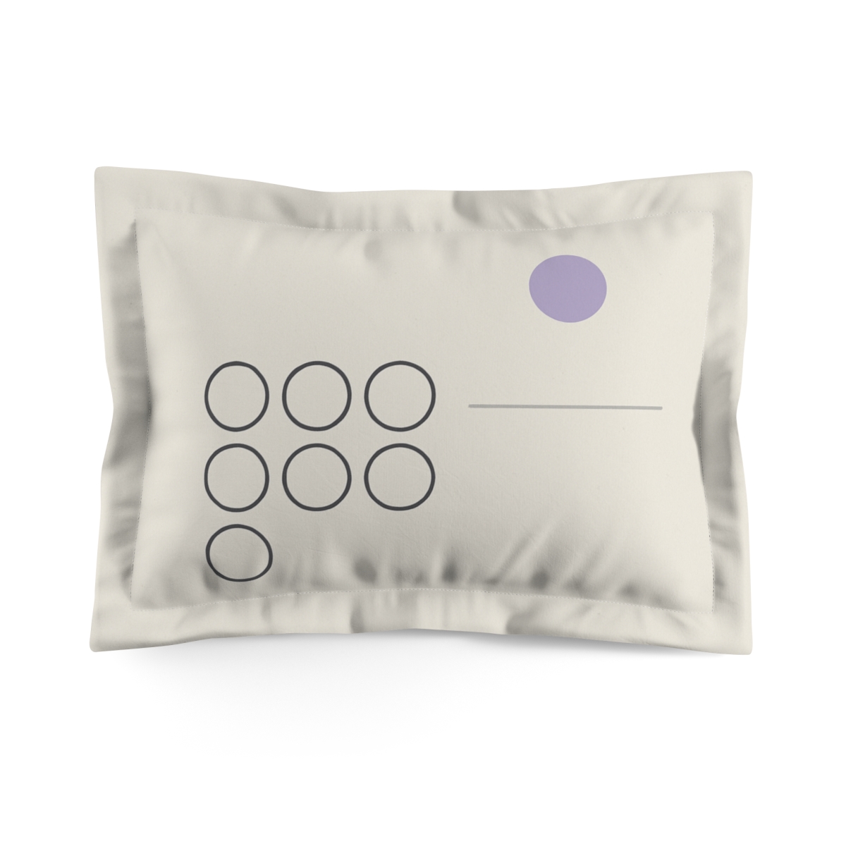 Small Grid With Quiet Omission personalized decorative pillows