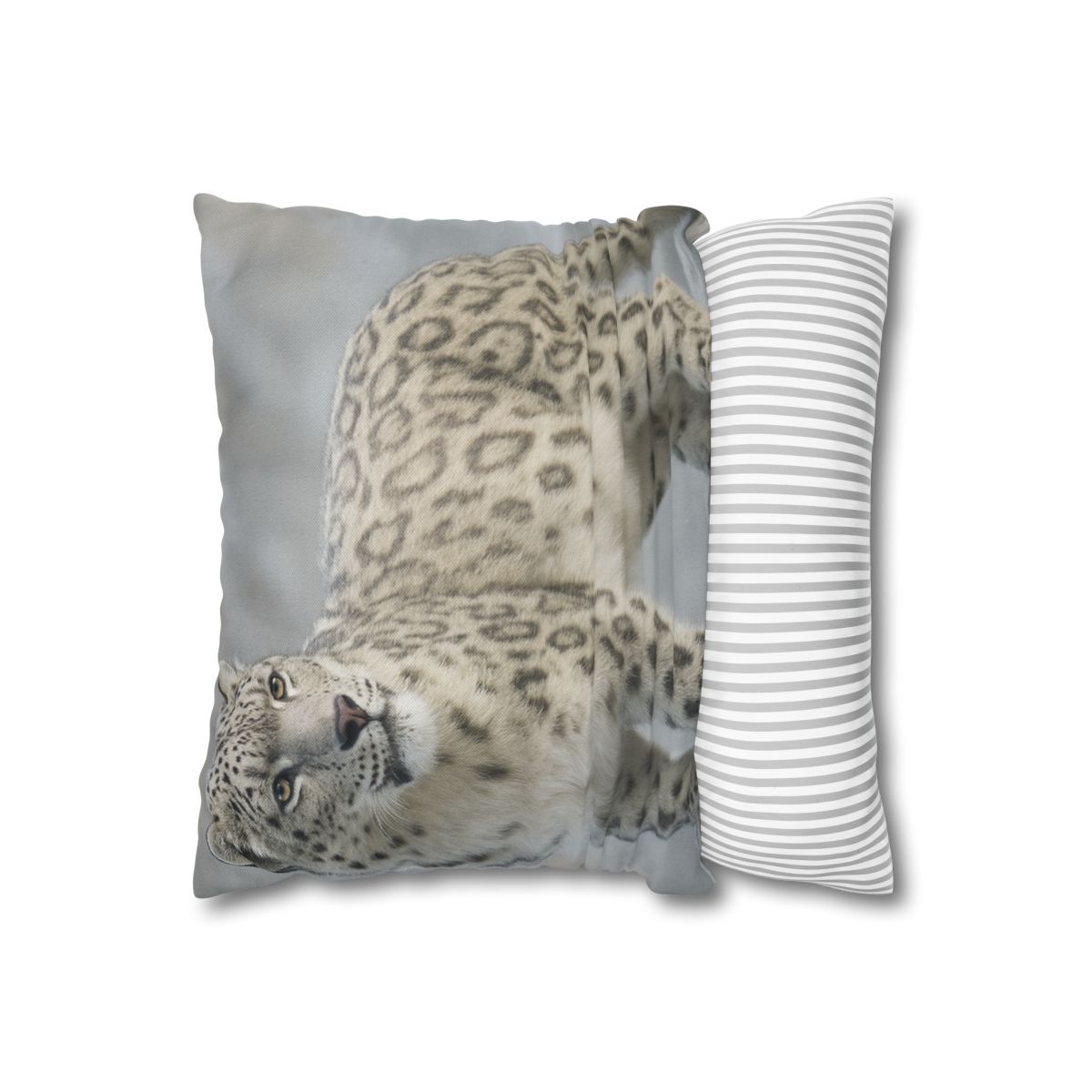 Snow Drift Hunter Snow Leopard unique gift pillow cases