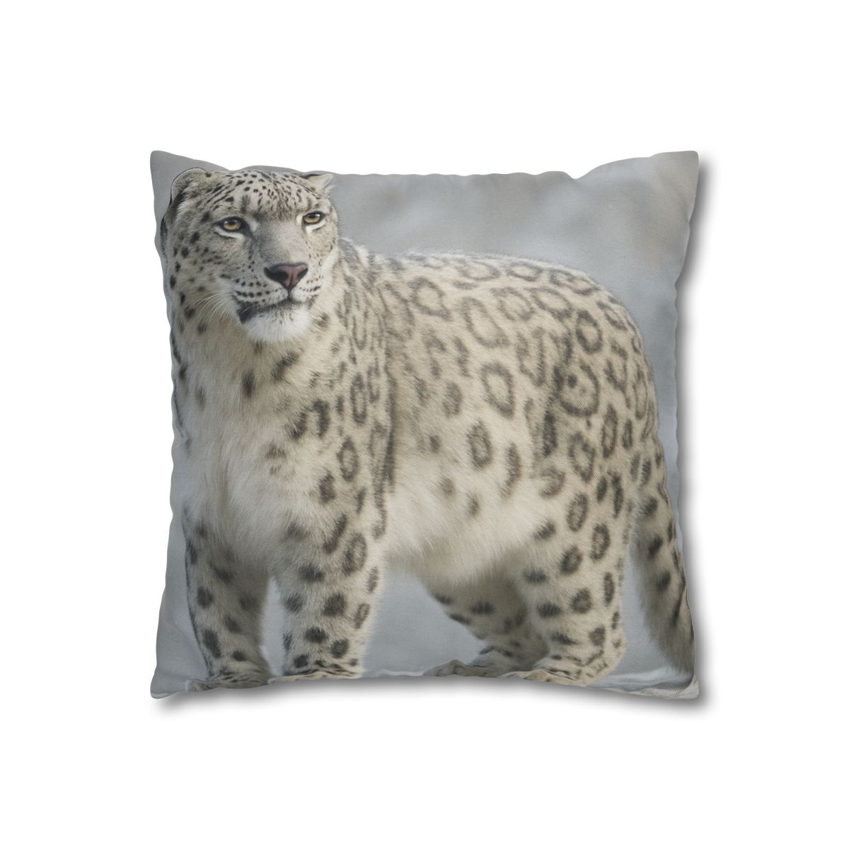 Snow Drift Hunter Snow Leopard unique gift pillow cases