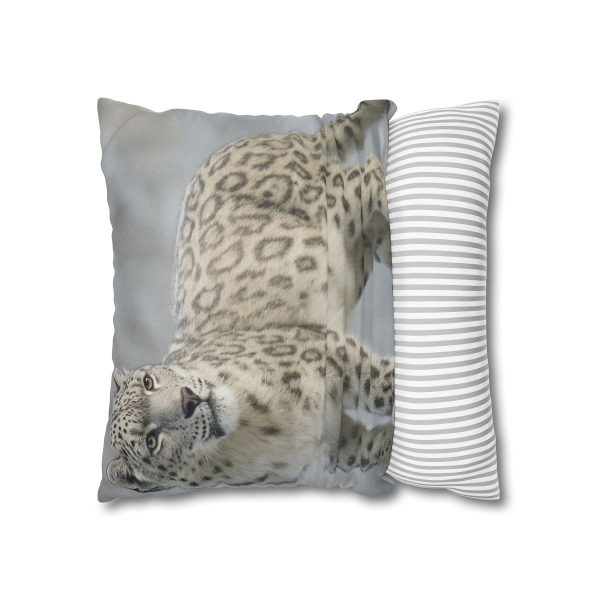 Snow Drift Hunter Snow Leopard unique gift pillow cases