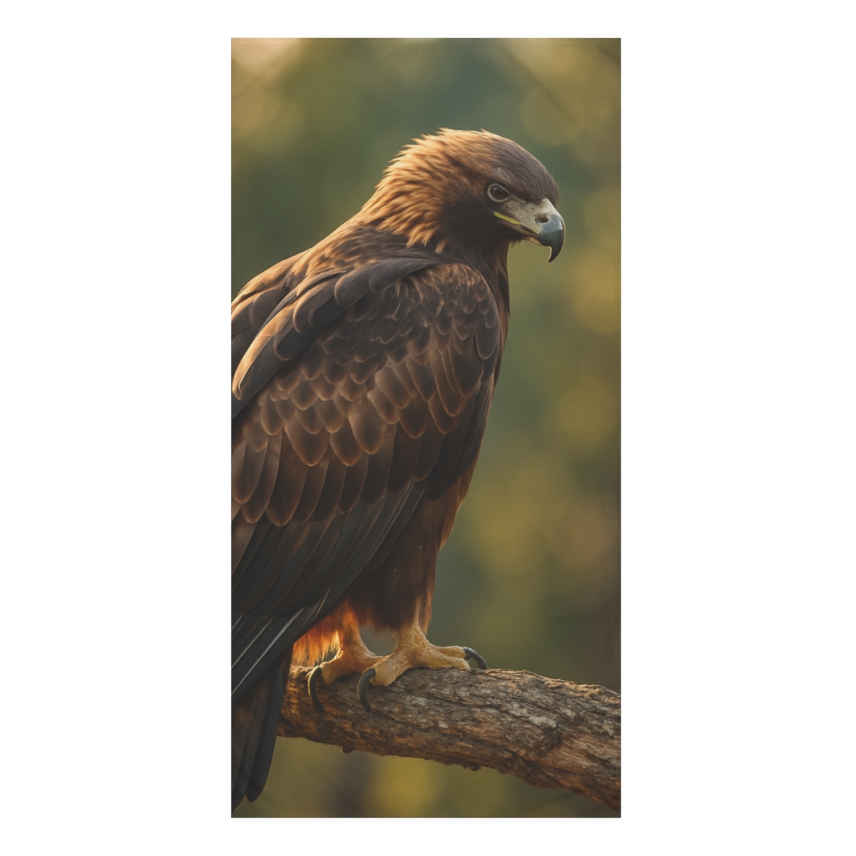 Solar Crest Golden Eagle personalized bath towels