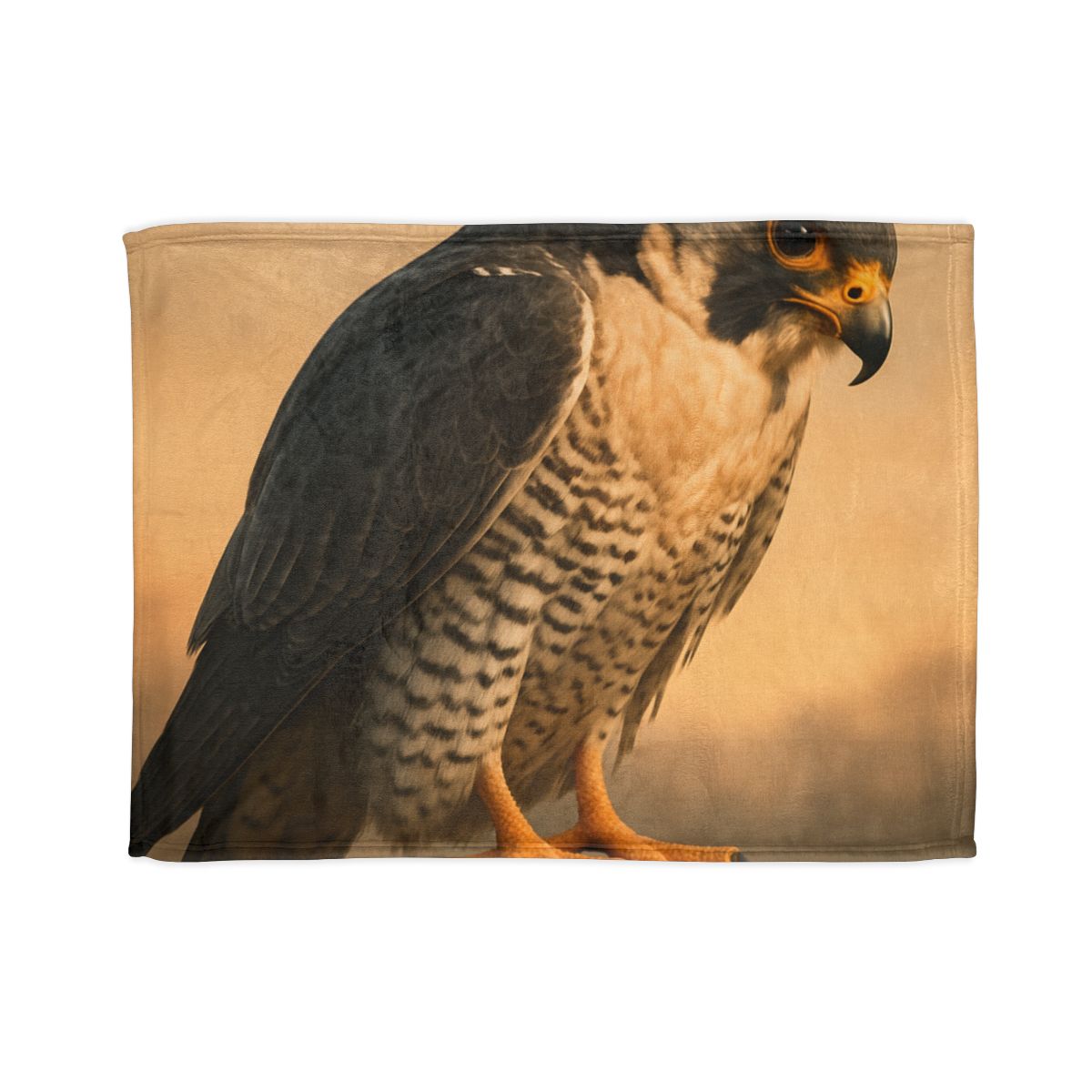 Solar Crest Peregrine Falcon decorative home blankets