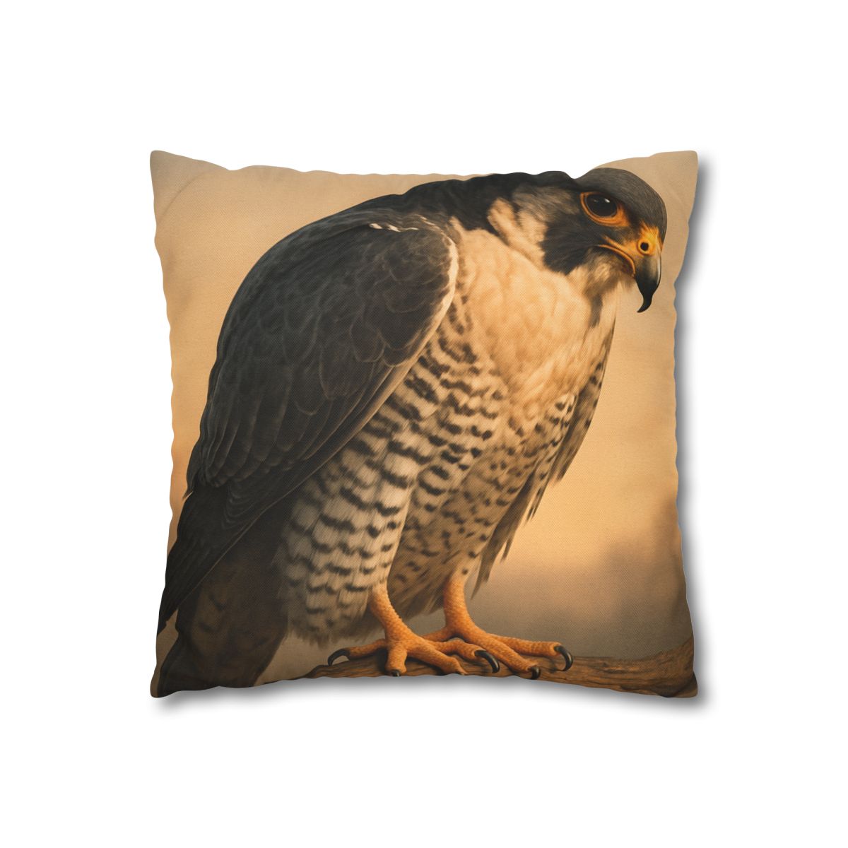 Solar Crest Peregrine Falcon trendy patterned pillow cases