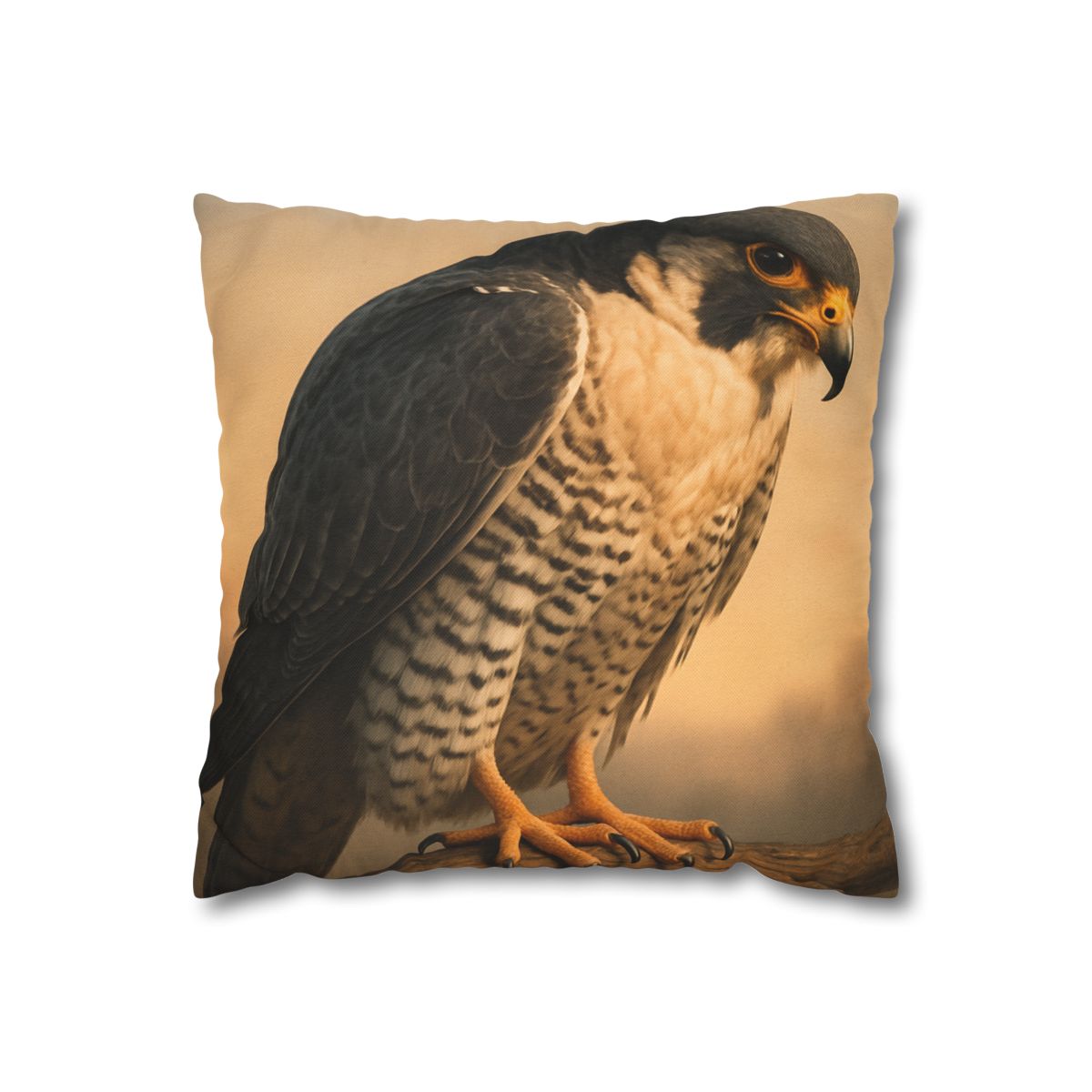 Solar Crest Peregrine Falcon trendy patterned pillow cases
