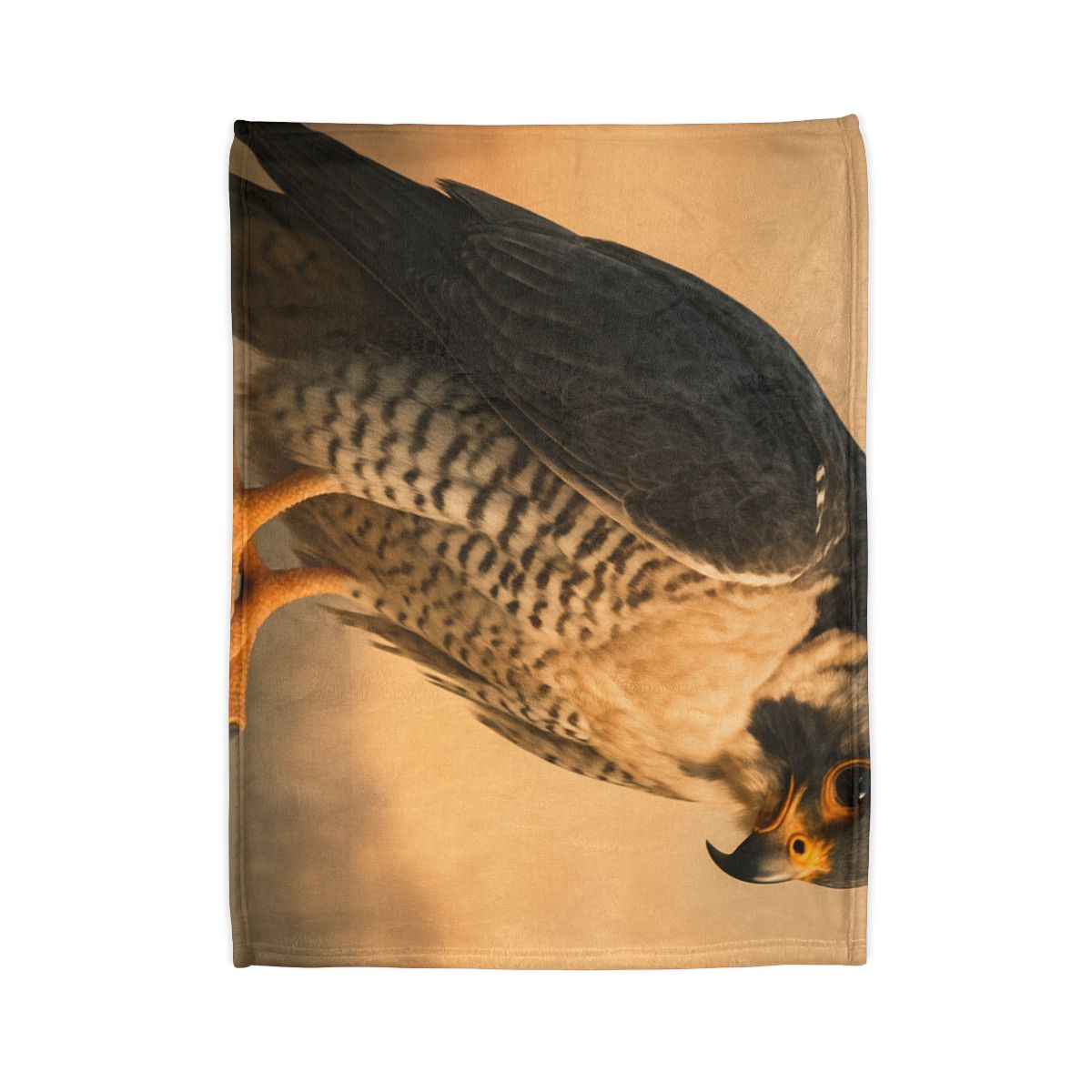 Solar Crest Peregrine Falcon decorative home blankets