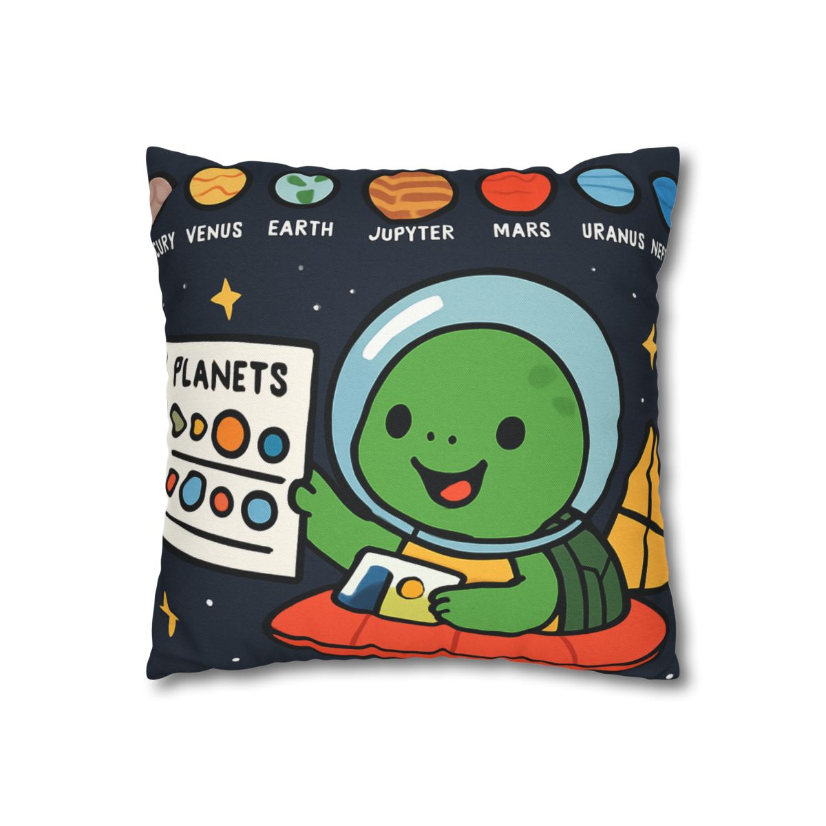 Solar Sail Turtle And The Planetary Parade unique gift pillow cases