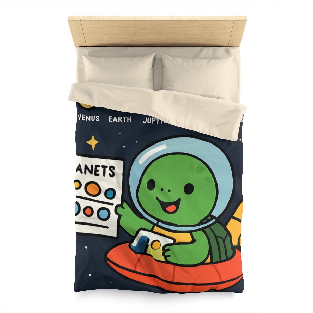 Solar Sail Turtle And The Planetary Parade stylish duvet covers