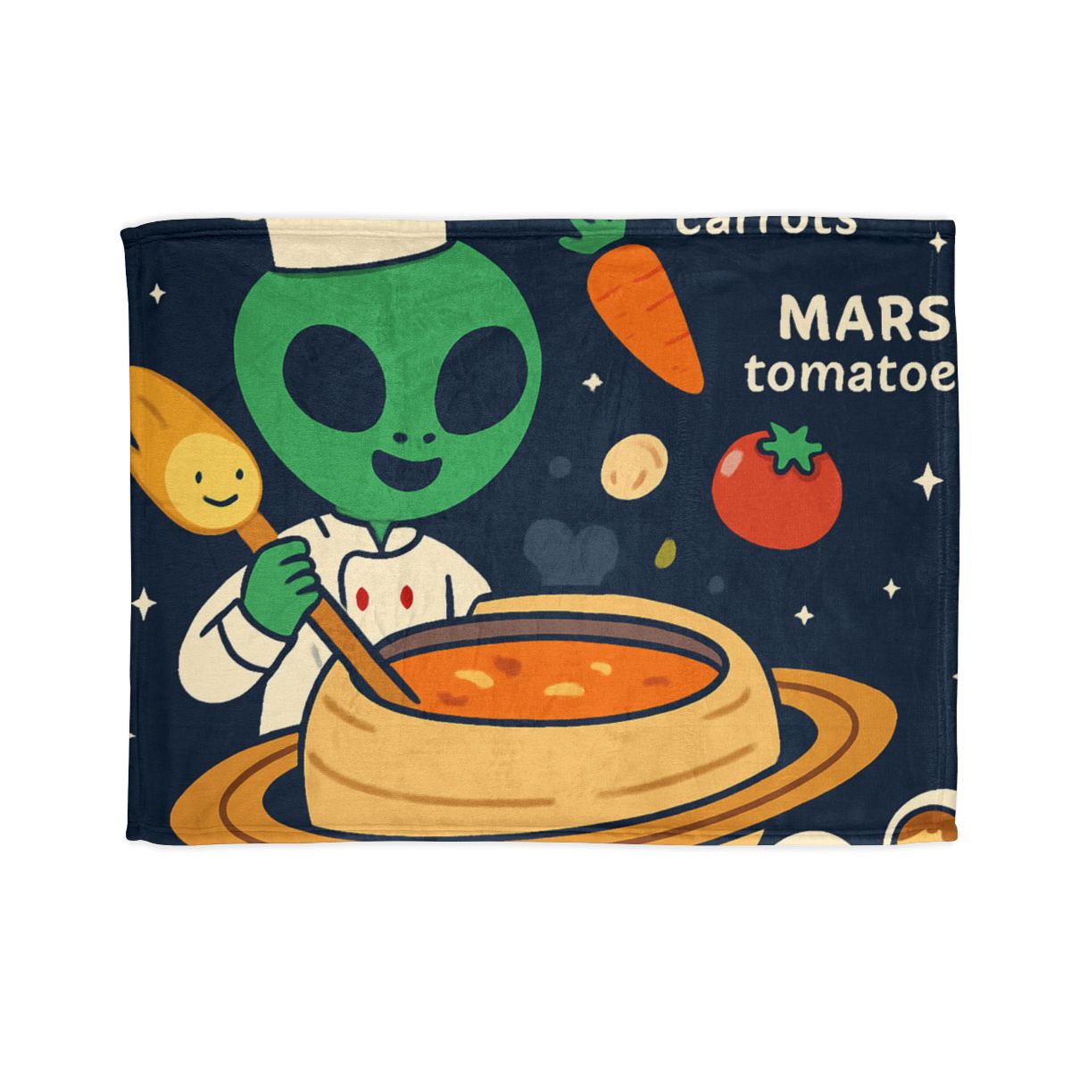 Solar System Soup Kitchen designer printed blankets