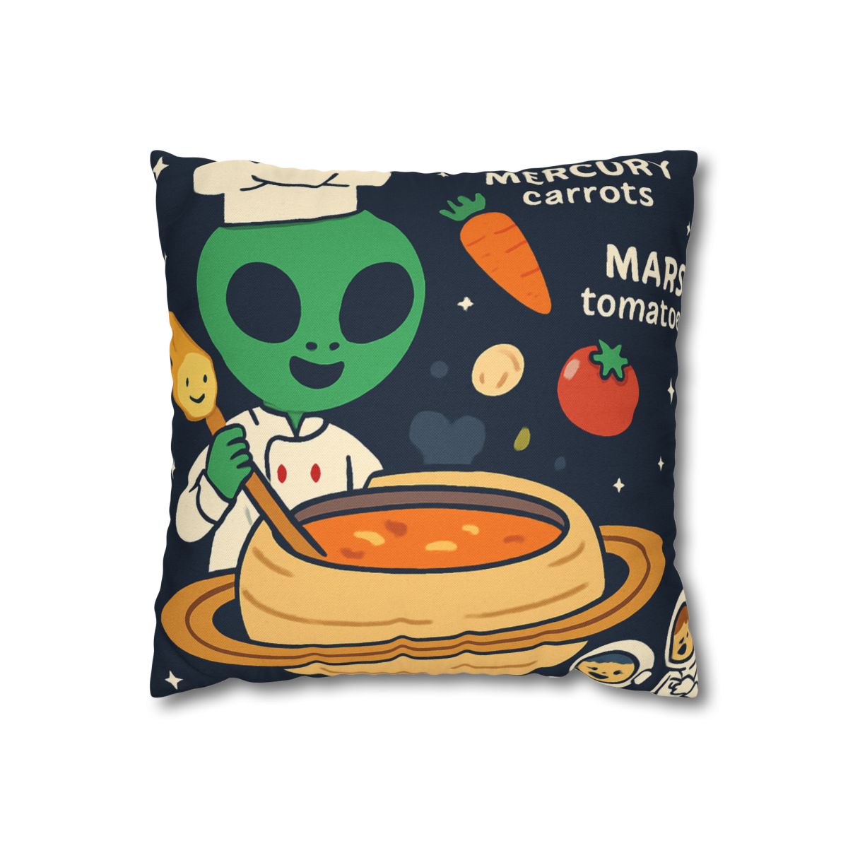 Solar System Soup Kitchen designer print pillow cases