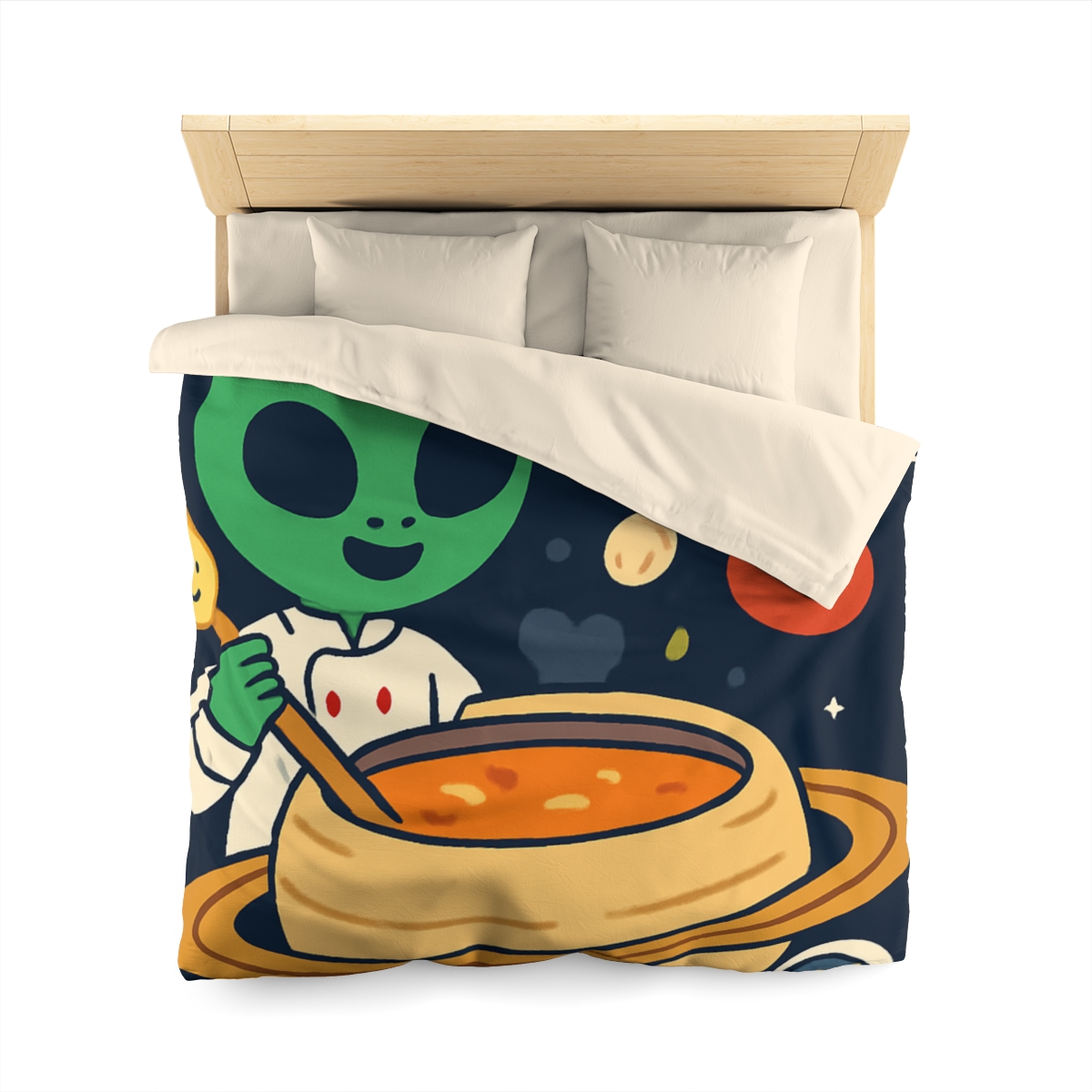 Solar System Soup Kitchen soft comforter duvets