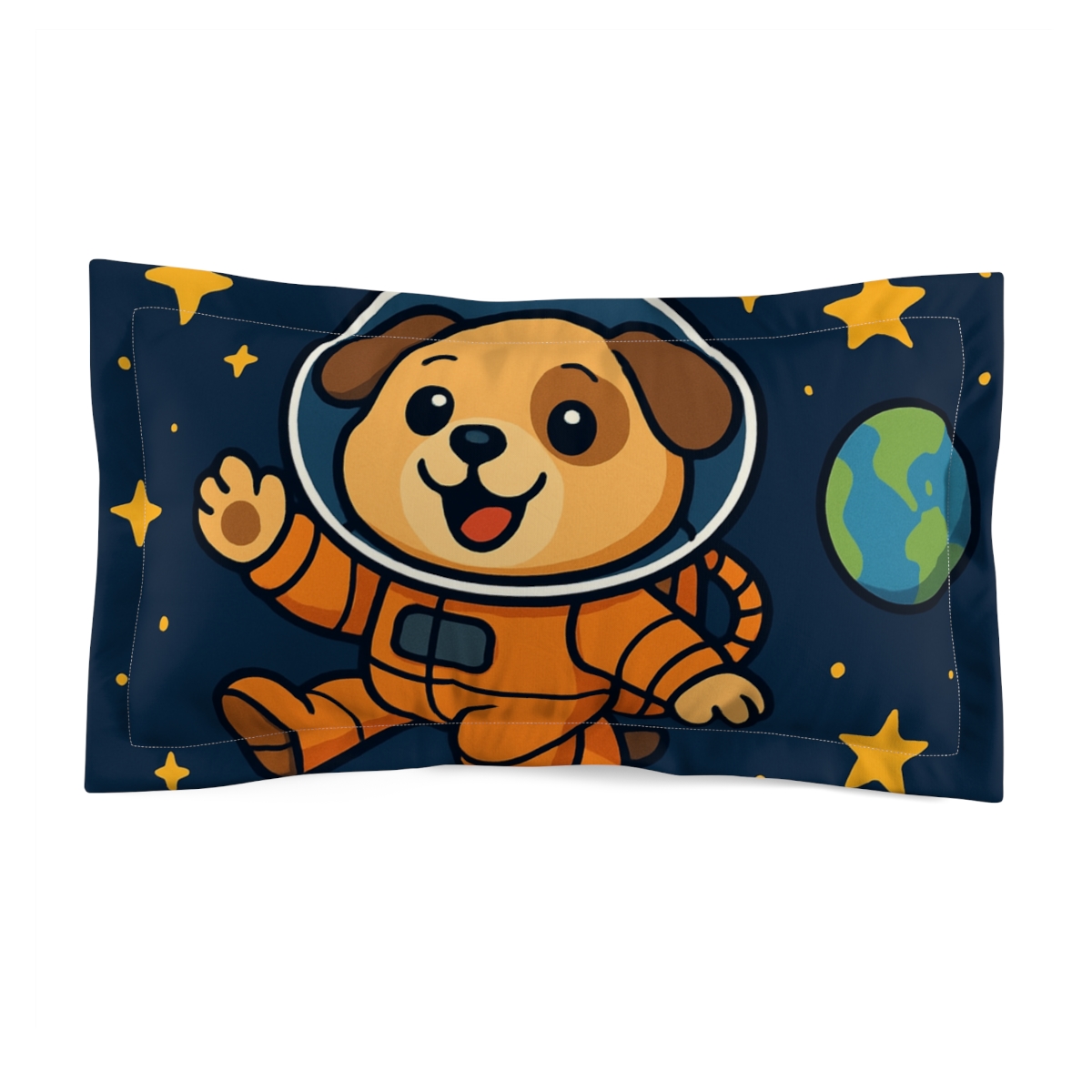 Space Explorer Puppy trendy accent pillows