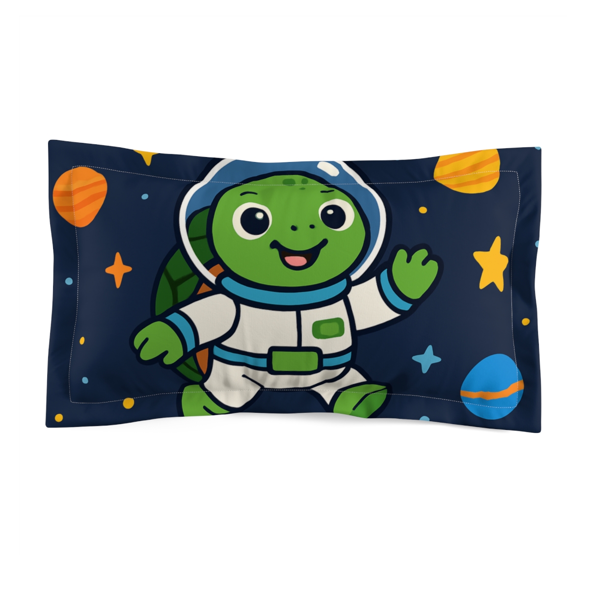 Space Explorer Turtle gift pillows for home