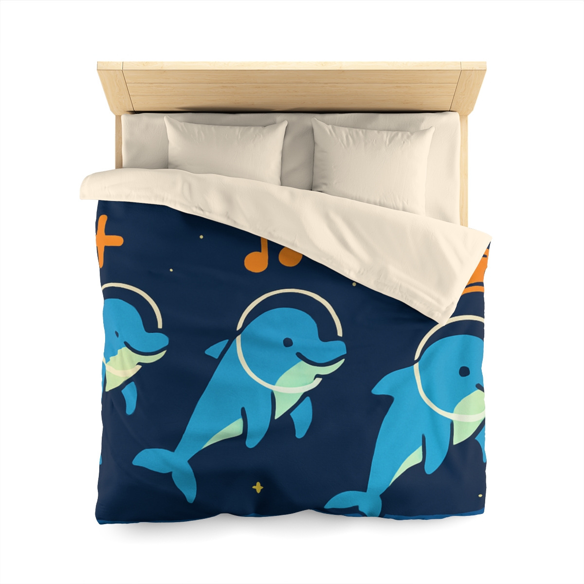 Space School Of The Ocean Dolphins duvets for gifts