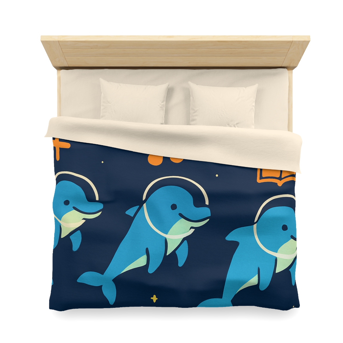Space School Of The Ocean Dolphins duvets for gifts