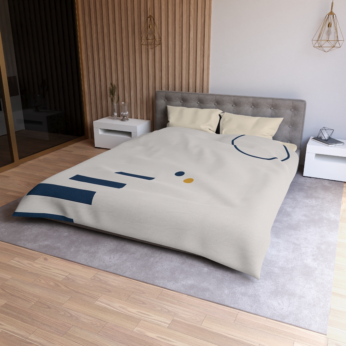 Sparse Constellation Step And Ring soft comforter duvets