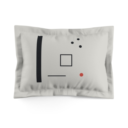 Sparse Constellation Step Grid personalized decorative pillows