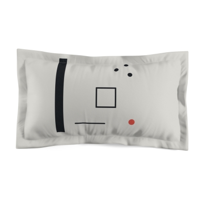 Sparse Constellation Step Grid personalized decorative pillows