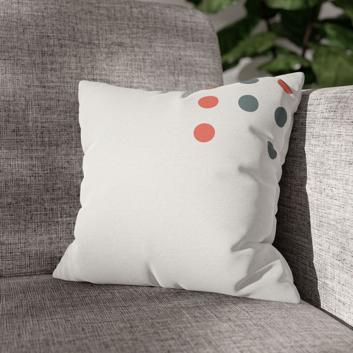 Sparse Corner Dot Grid custom pillow cases