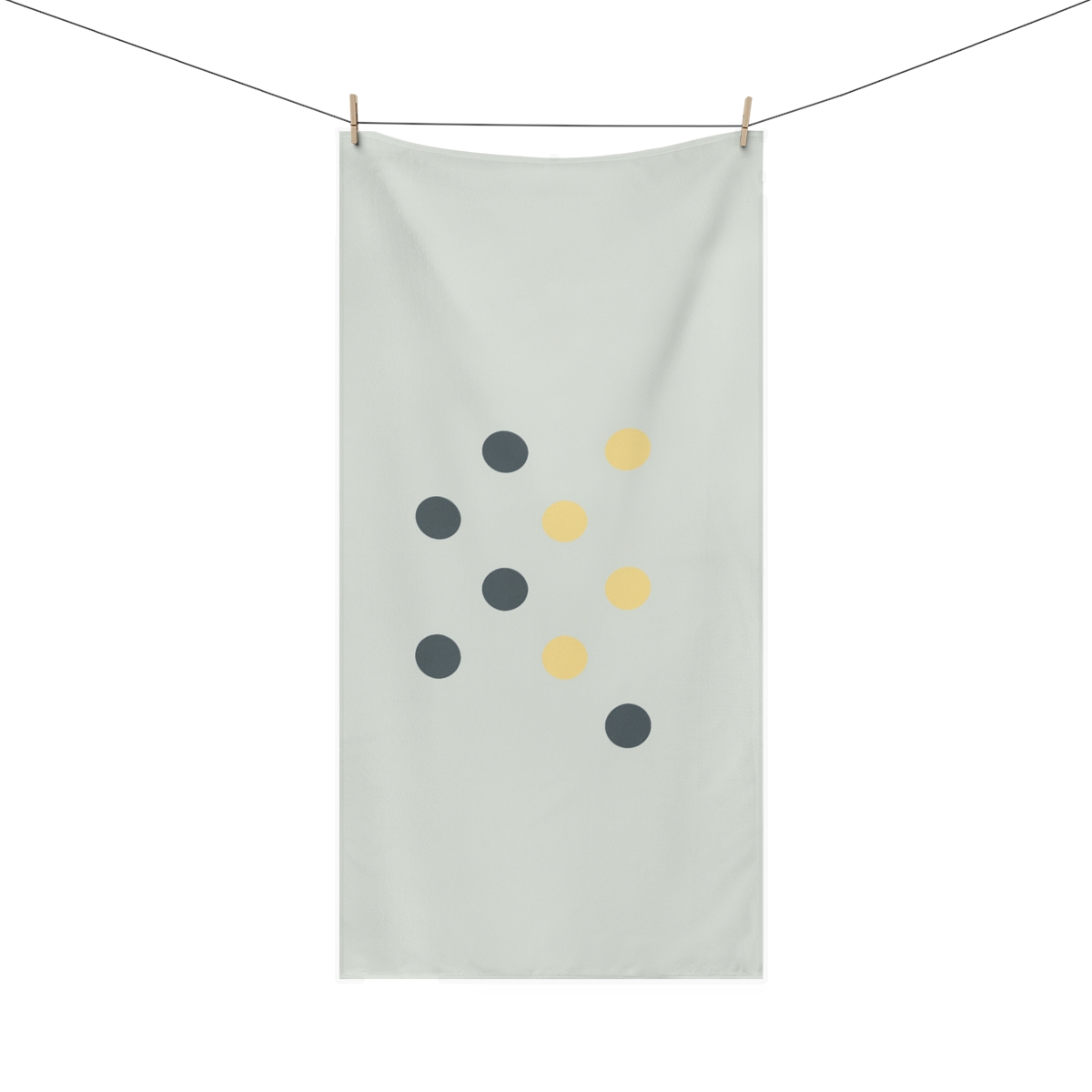 Sparse Diagonal Dot Grid Cluster soft cotton towels