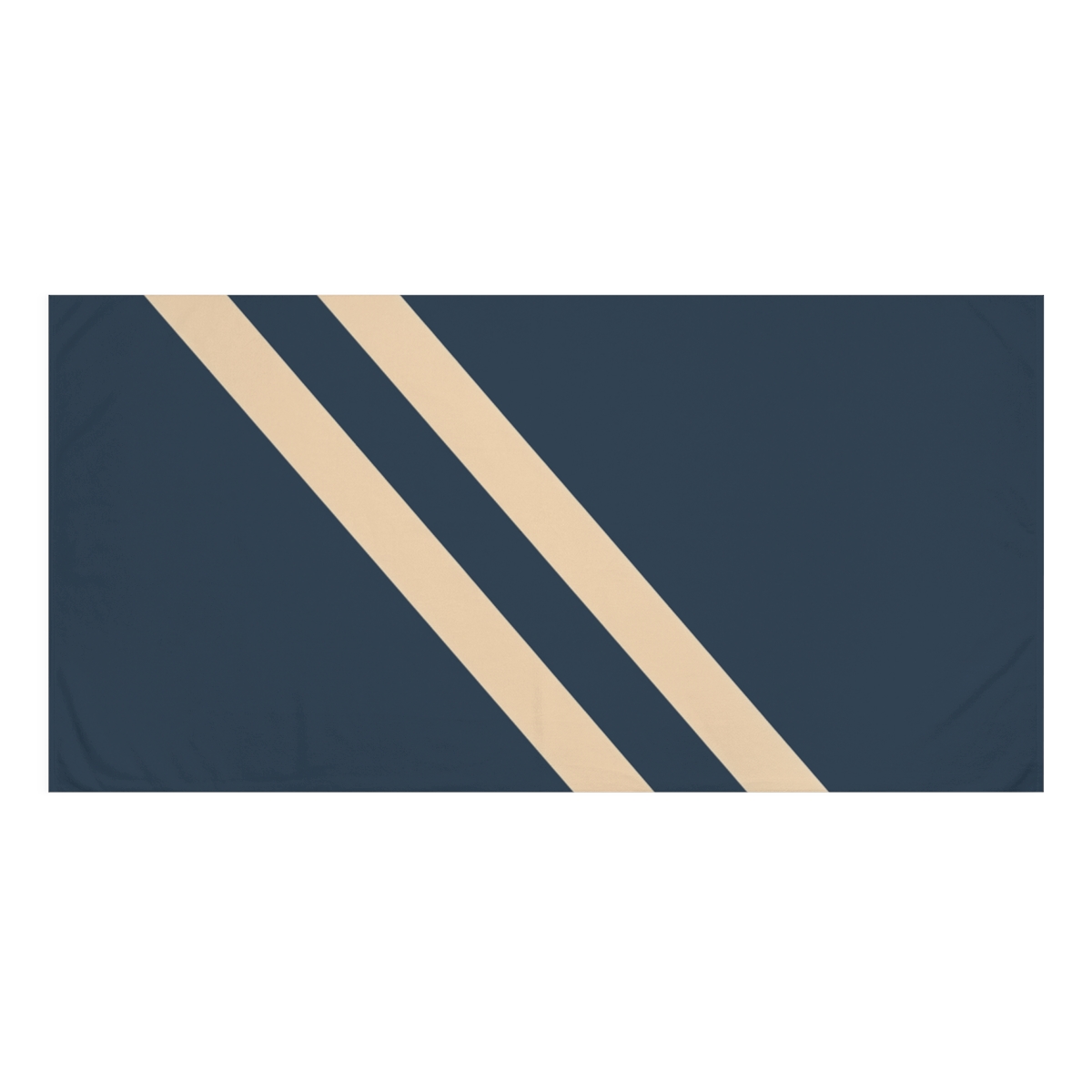 Sparse Diagonal Stripe Pair personalized bath towels