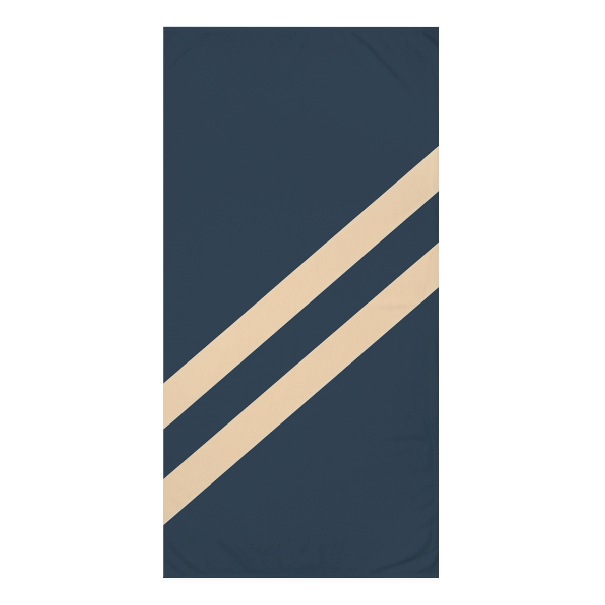 Sparse Diagonal Stripe Pair personalized bath towels