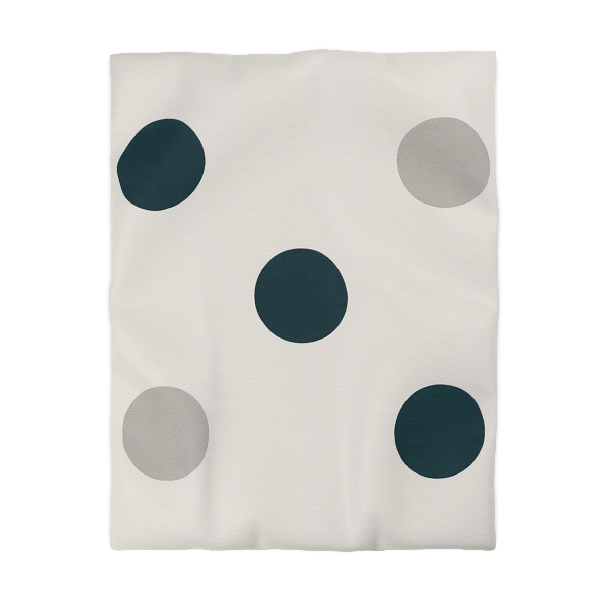 Sparse Dot Grid Rhythm personalized bedding duvets