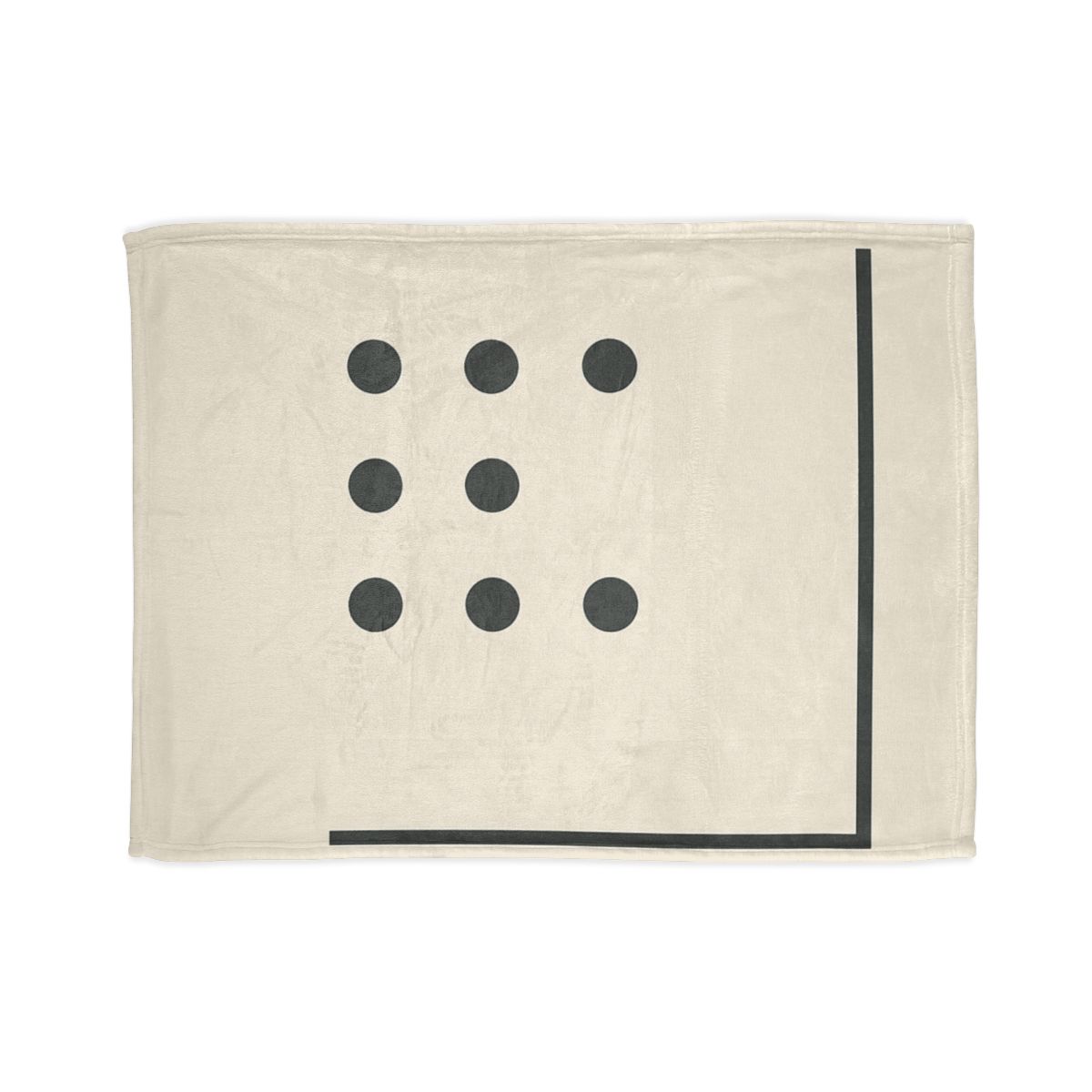 Sparse Dot Grid With Broken Frame warm winter blankets