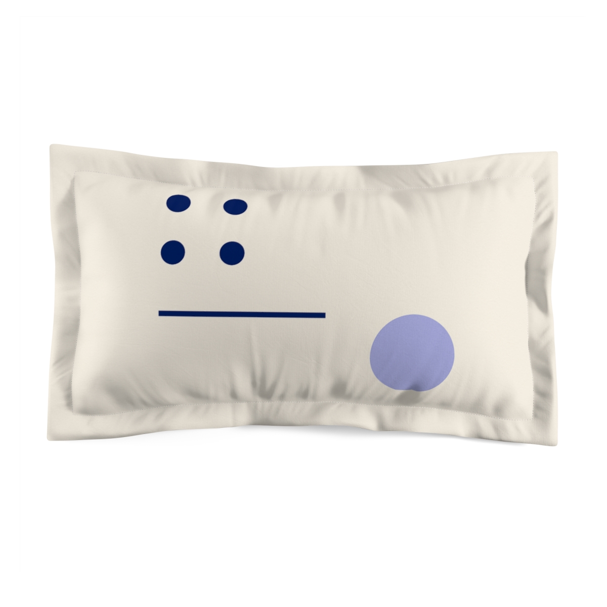Sparse Dot Grid With Missing Pair unique shape pillows