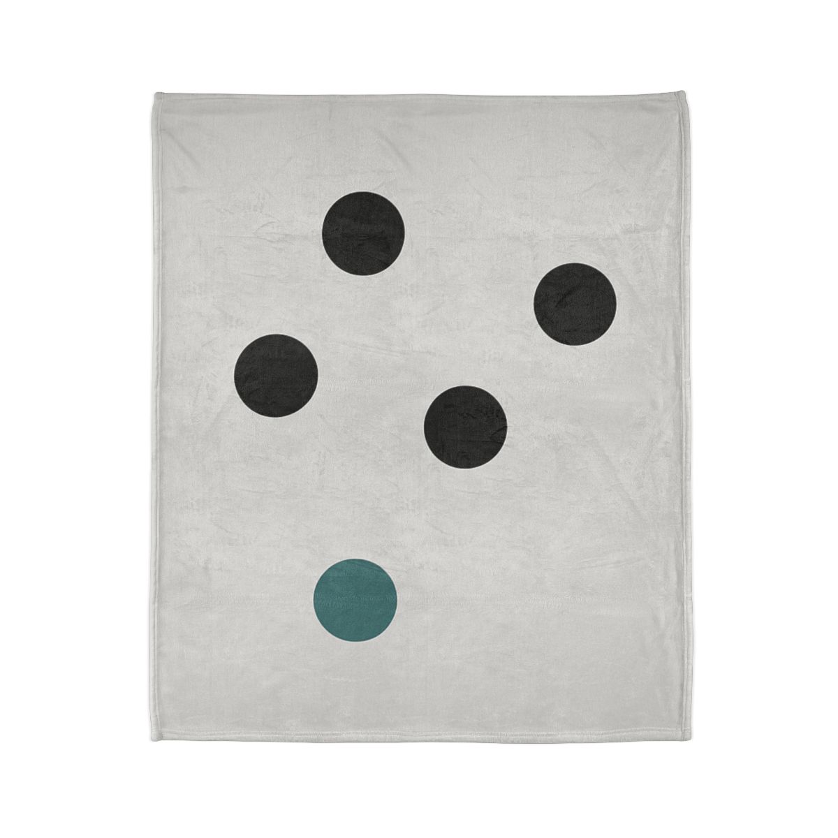 Sparse Dot Triangle designer printed blankets
