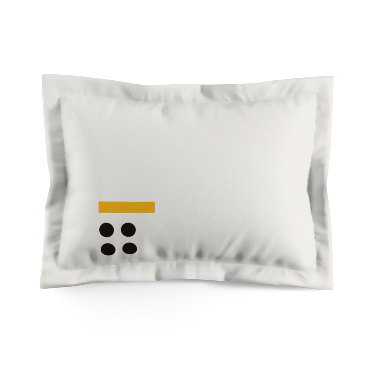 Sparse Grid Of Four Dots And Bar gift pillows for home