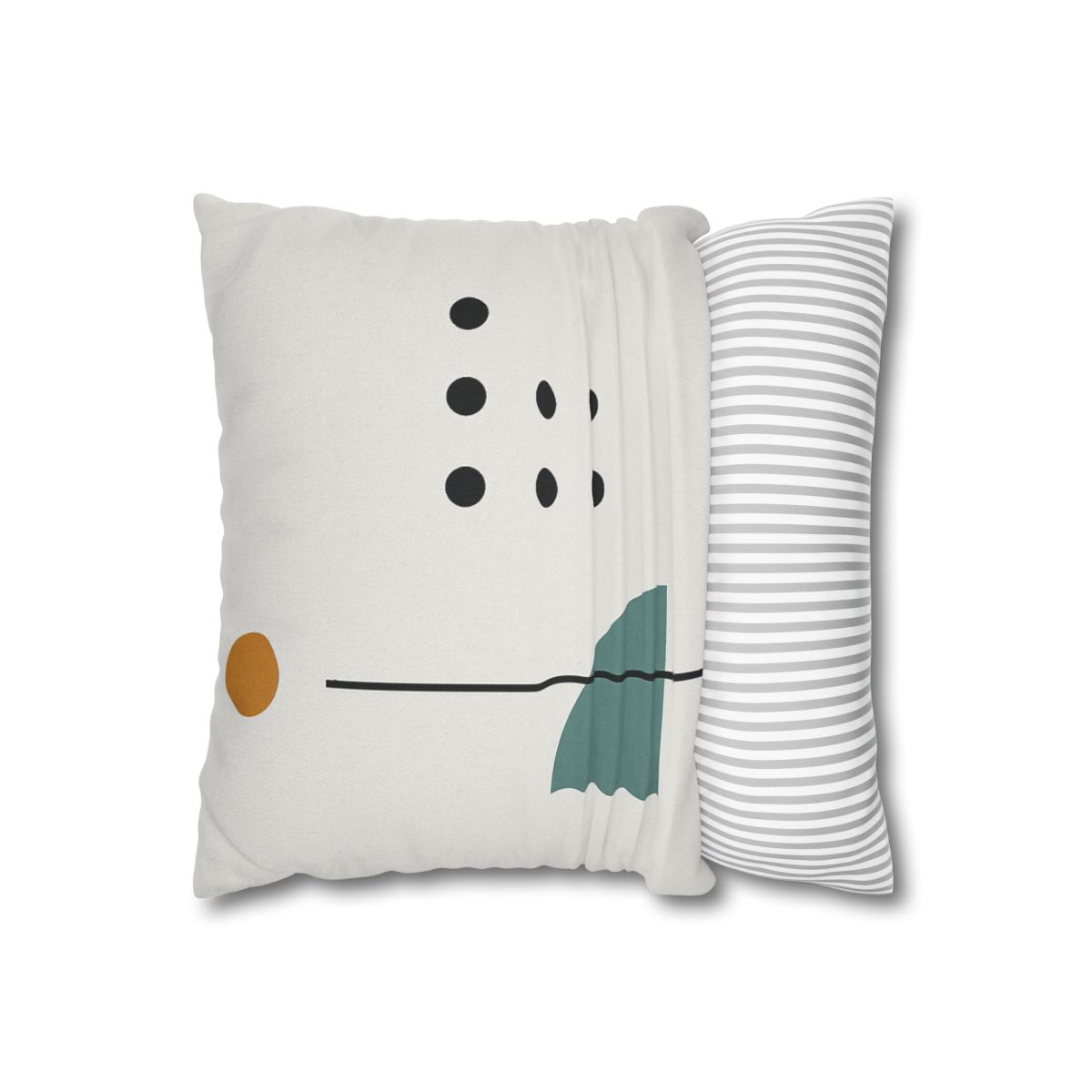 Sparse Meridian With Broken Grid trendy patterned pillow cases
