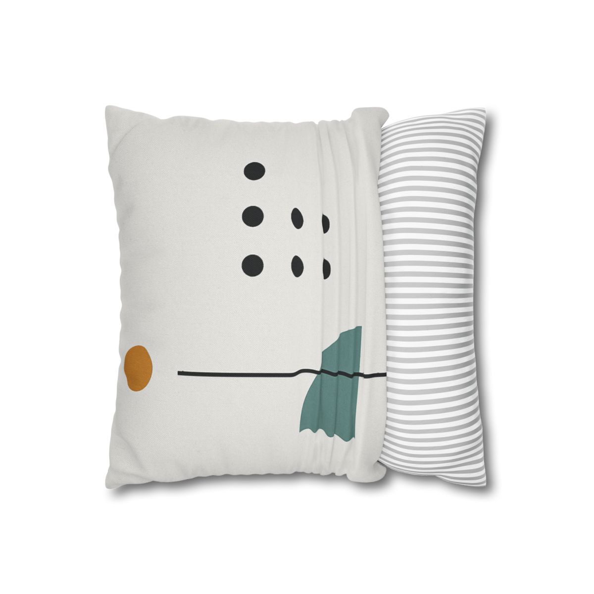 Sparse Meridian With Broken Grid trendy patterned pillow cases