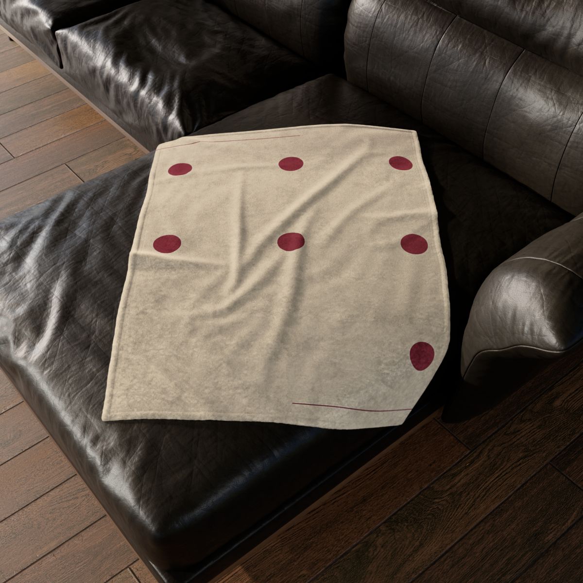 Sparse Orbiting Dots Grid personalized cozy blankets