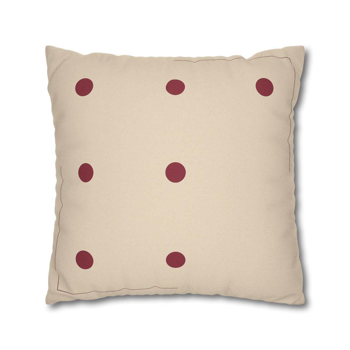 Sparse Orbiting Dots Grid stylish decorative pillowcases