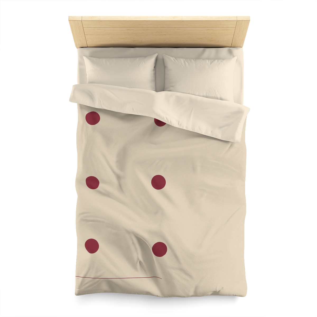 Sparse Orbiting Dots Grid duvets for gifts