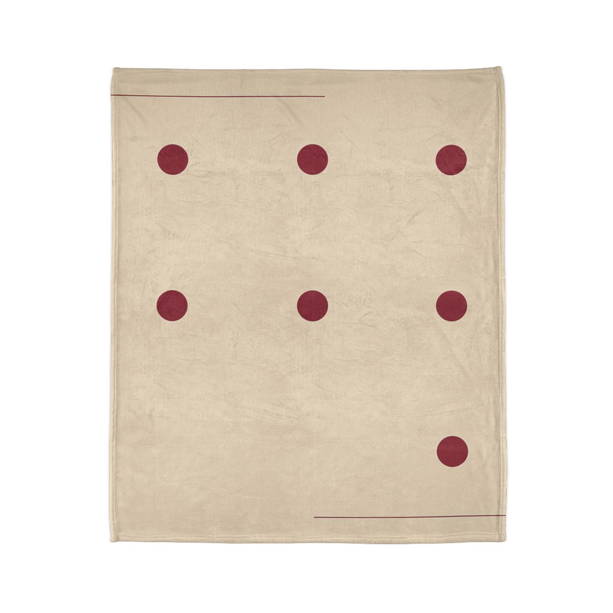 Sparse Orbiting Dots Grid personalized cozy blankets