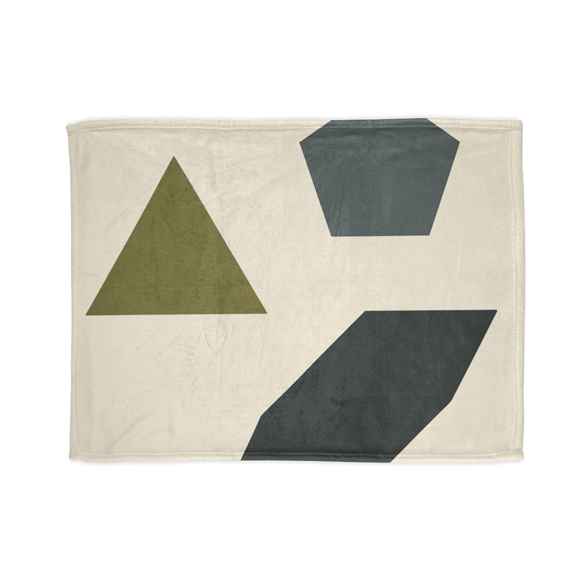 Sparse Polygon Cluster designer printed blankets