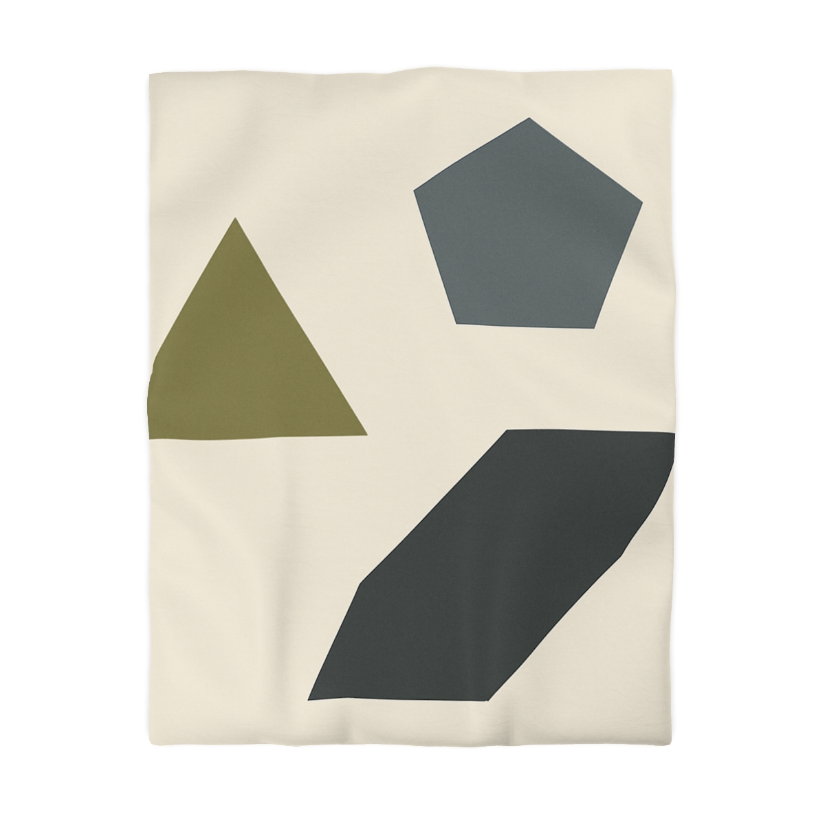 Sparse Polygon Cluster custom duvets