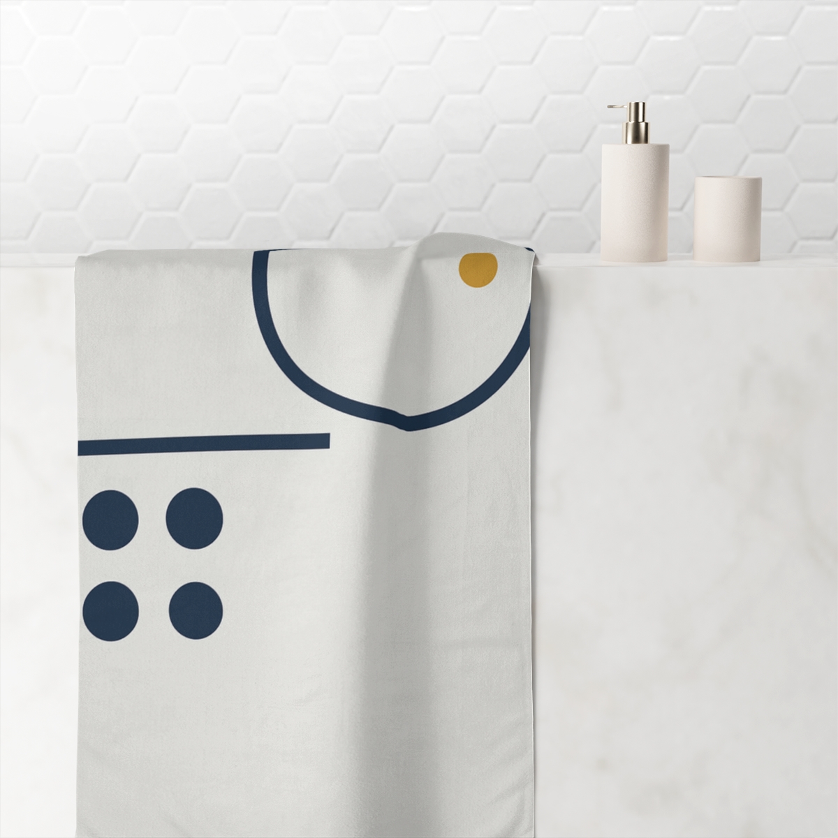 Sparse Ring With Offset Dot Grid unique gift towels