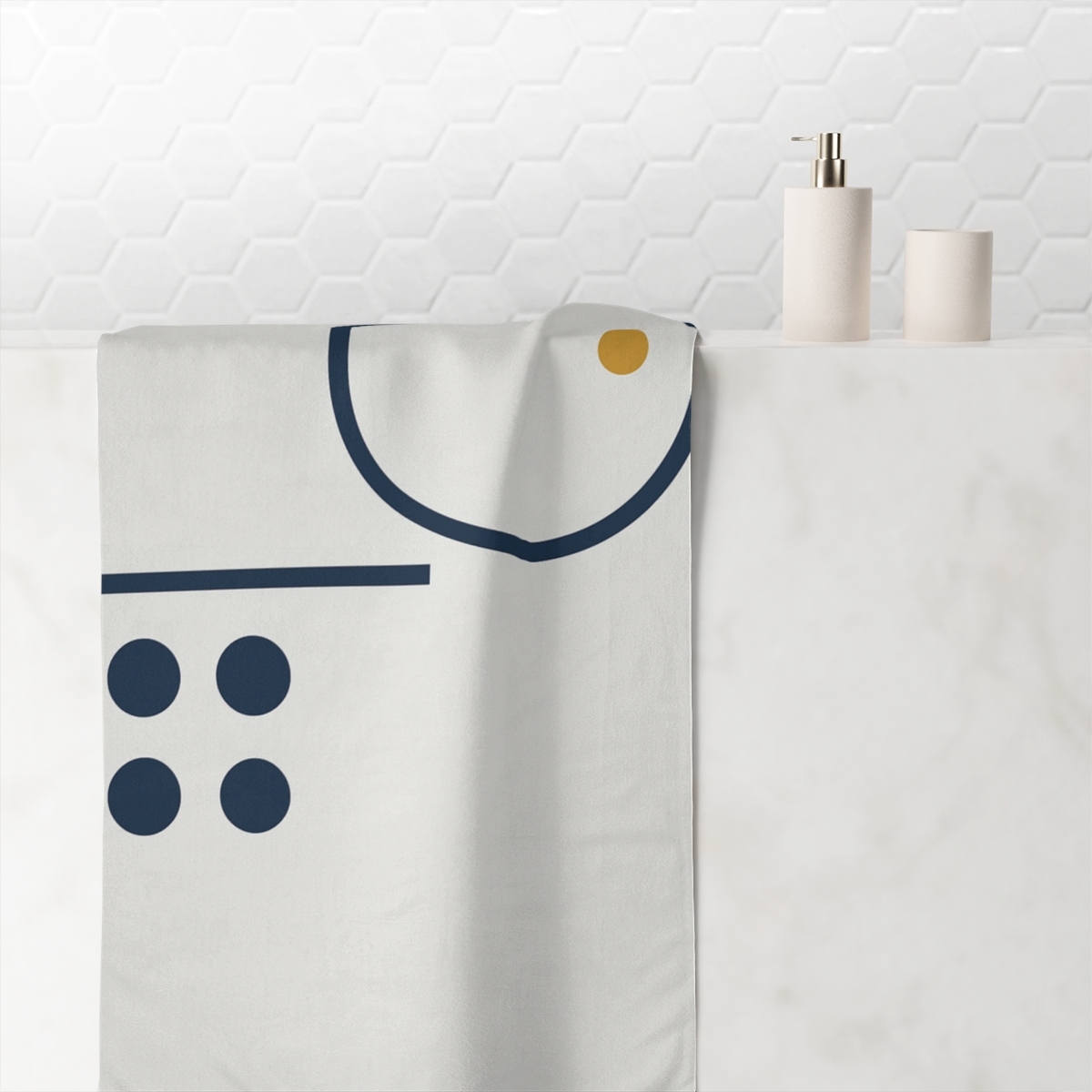 Sparse Ring With Offset Dot Grid unique gift towels