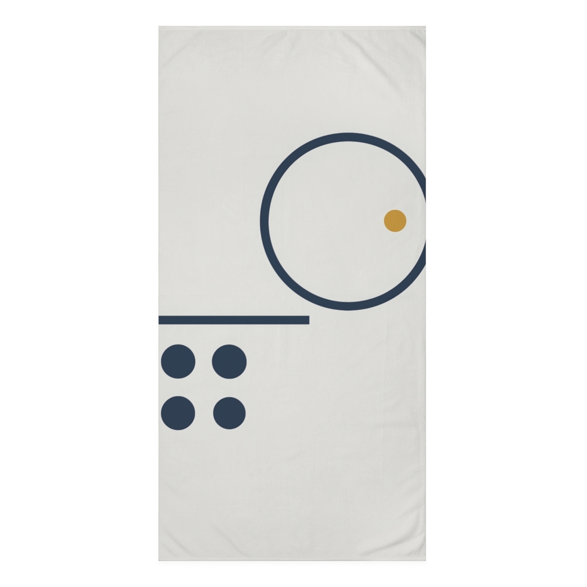 Sparse Ring With Offset Dot Grid unique gift towels