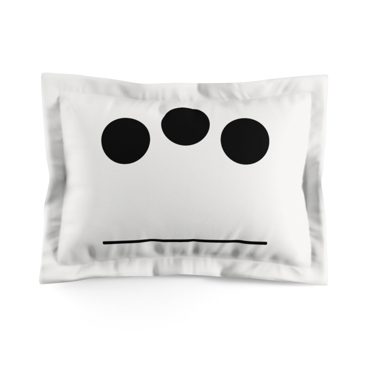 Sparse Triad of Circles and Line Pillow