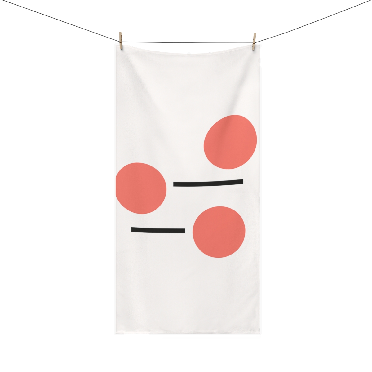 Sparse Triangle Rhythm soft cotton towels