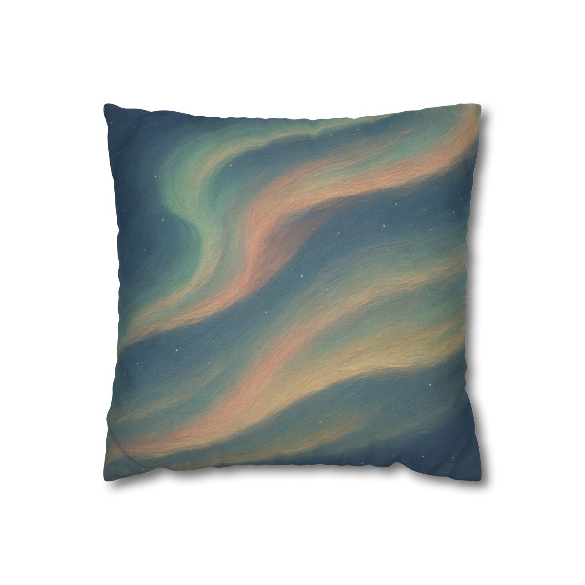 Spectral Aurora Drift designer print pillow cases