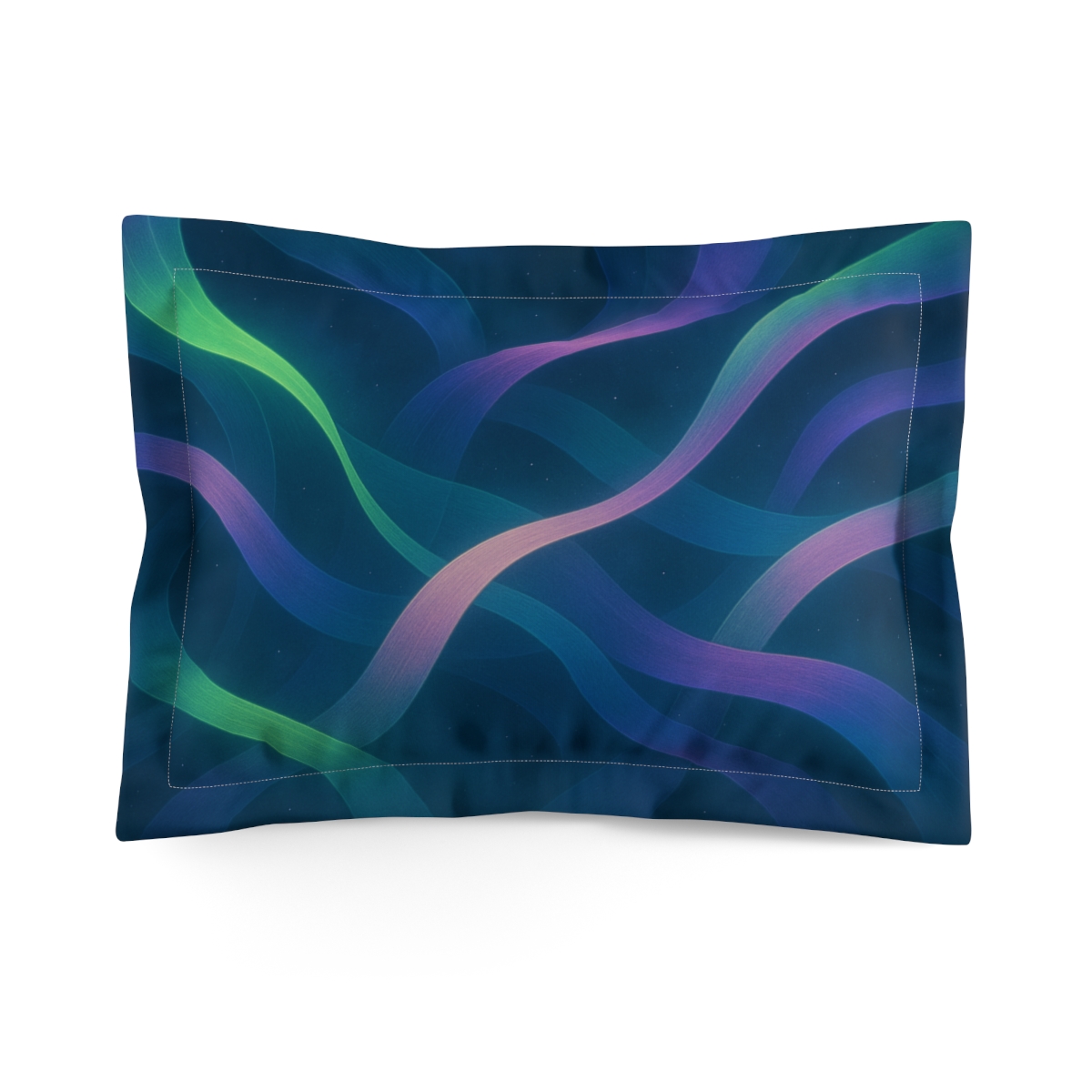 Spectral Aurora Lattice personalized decorative pillows