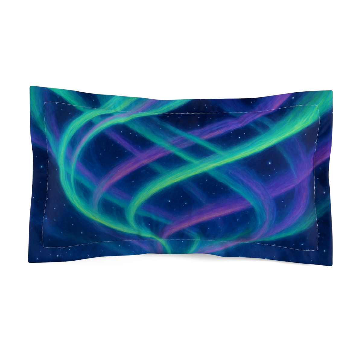 Spectral Aurora Lattice unique shape pillows